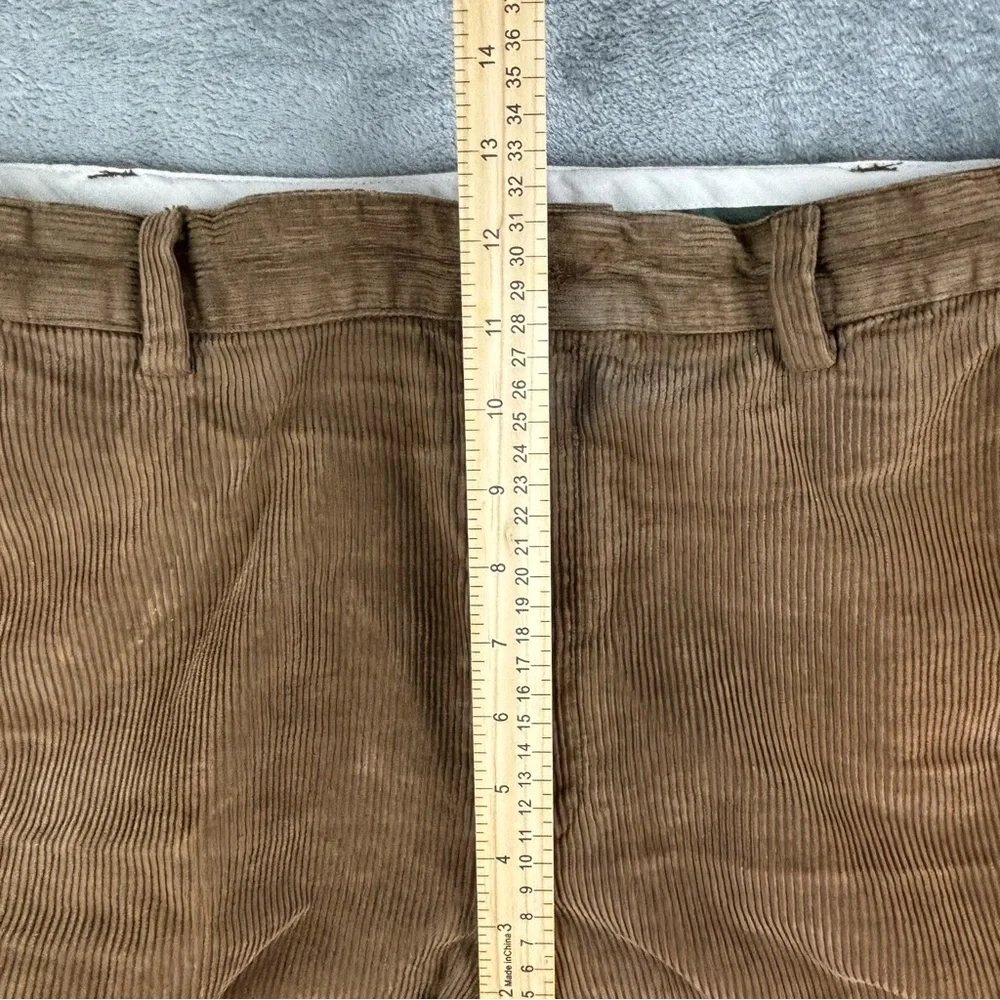 LL Bean Corduroy‎ Pants Mens 38x29 Brown Country Comfort Waist Stretch